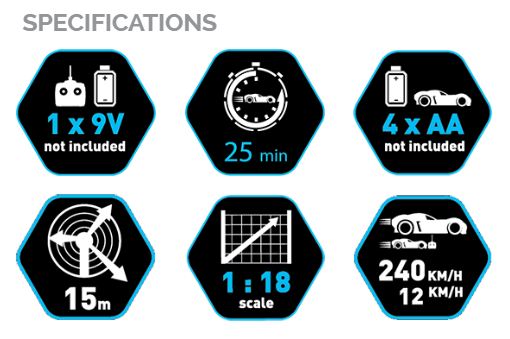 Exost 360 Cross III - smart lille robust og sej fjernstyret bil