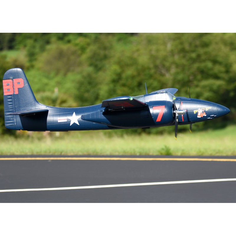 1/9 Plane 1700mm F7F Tigercat Blue PNP kit