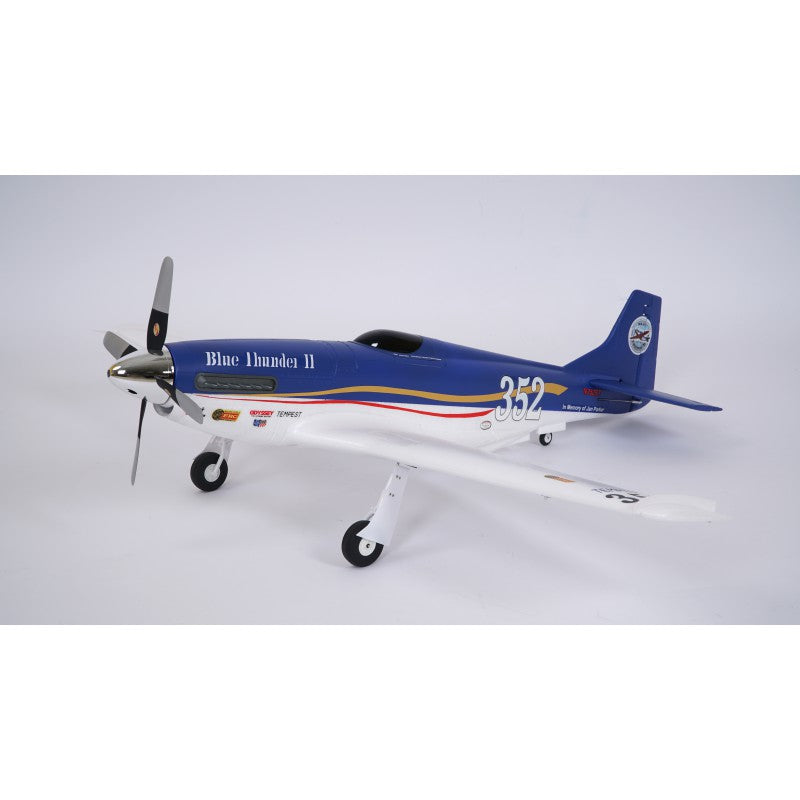 1/10 Plane 1100mm P51D Blue Thunder II PNP kit w/ reflex