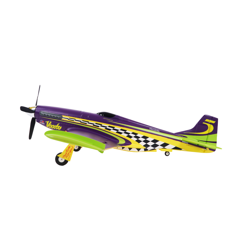 1/10 Plane 1100mm P51D Voodoo PNP kit w/ reflex