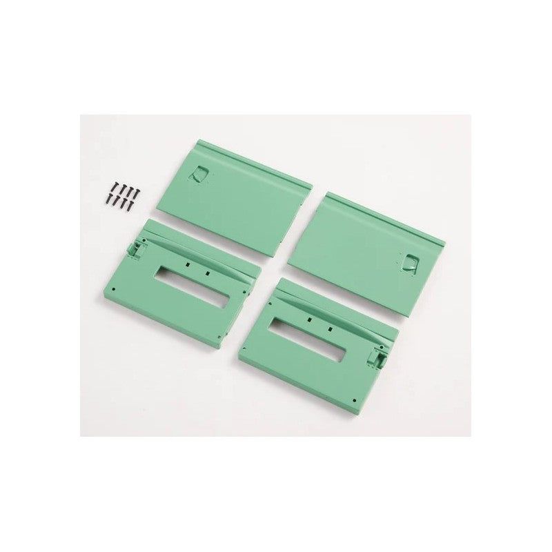 1/12 Land rover - door set green painted