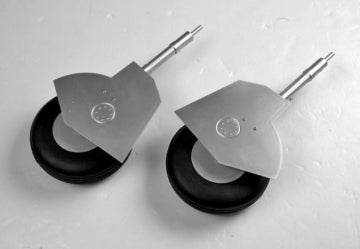 FMS FK301 - Main Landing Gear Struts P47 1400mm Silver