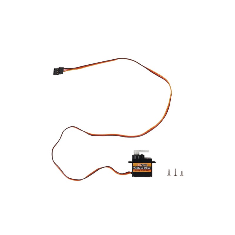 9g digital metal gear servo positive with 300mm wire