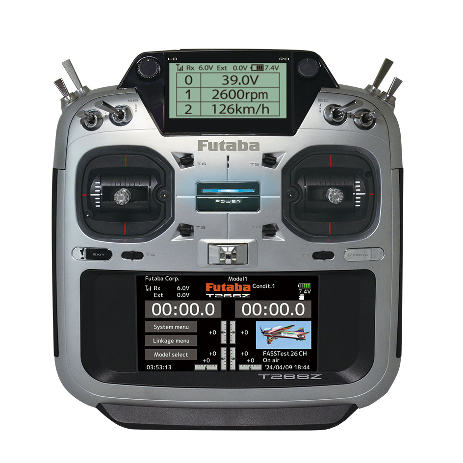 T26SZ Radio FASSTest26, 3/R7214SB, 2S LiPo
