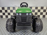 Children's tractor Farmer 12 volt green with RC