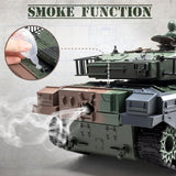 Seriøs fjernstyret tank med ægte kugler, ægte røg, ægte bevægelser samt mulighed for vandkugler