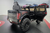 Ford Raptor 1-personers 12 volt sort børnebil