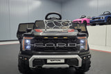 Ford Raptor 1-personers 12 volt sort børnebil