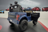Ford Raptor 2-personers 24 volt sort børnebil