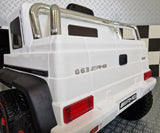 Children's car Mercedes G63 6x6 AMG 1 person white