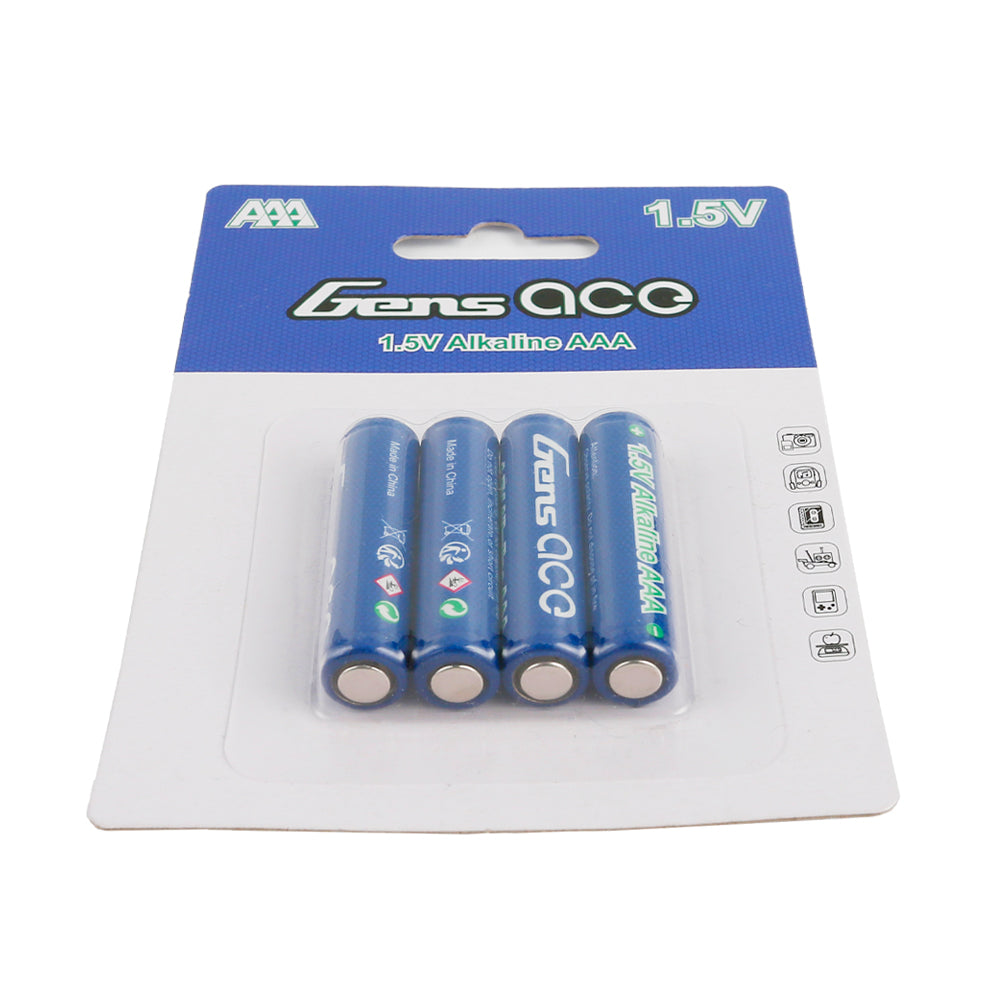 GENS ACE GE0-AAA - Gens ace AAA Alkaline 1.5V Dry Cell 4pcs