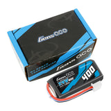 GENS ACE GE1-0400-2J-60C - Gensace Batteria LiPo 2S 7.4V-400-60CJST 41x20x13mm 20g