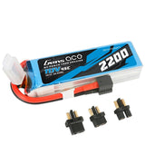 GENS ACE GE1-2200LL-3M-45 - Gens ace Battery LiPo 3S 11.1V-2200-45C Multi 106x34x24mm 190g