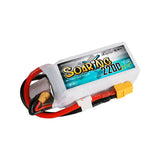 GENS ACE GE1-2200S-4X6 - Gens ace Soaring Mini LiPo 4S 14.8V-2200-20C XT60 76x33x33mm 185g