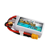 GENS ACE GE1-2200S-4X6 - Gens ace Soaring Mini LiPo 4S 14.8V-2200-20C XT60 76x33x33mm 185g