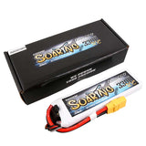 GENS ACE GE1-3300-2X9GT - GensAce Soaring LiPo 2S 7.4V-3300-30C XT90 132.5x42x13.5mm 183g GT