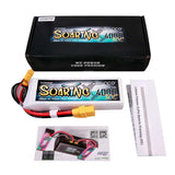 GENS ACE GE1-4000-3X9GT - GensAce Soaring LiPo 3S 11.1V-4000-30CXT90 136x42.5x22.5mm 290g GT