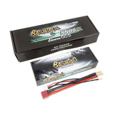 GENS ACE GE3-5500-2D60BU - Gensace Bashing LiPo 2S 7.4V-5500-60C Deans 138x47x25mm 275g Bullet