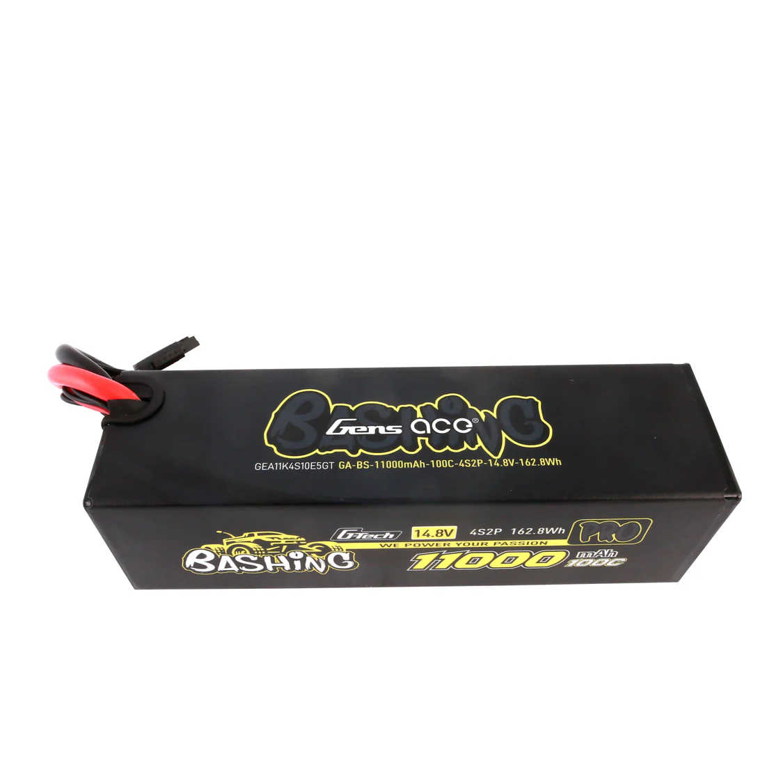GENS ACE GE5-11000-4C5GT - GensAce Extreme LiPo 4S 14.8V-11000-100C EC5 178x52x53mm 985g G-Tech