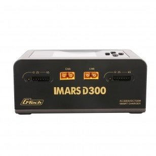 GENS ACE GEA300WDUAL-BUK - GensAce Charger iMars D300 Dual Channel 300W UK Black
