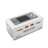 GENS ACE GEA300WDUAL-WUK - GensAce Charger iMars D300 Dual Channel 300W UK White