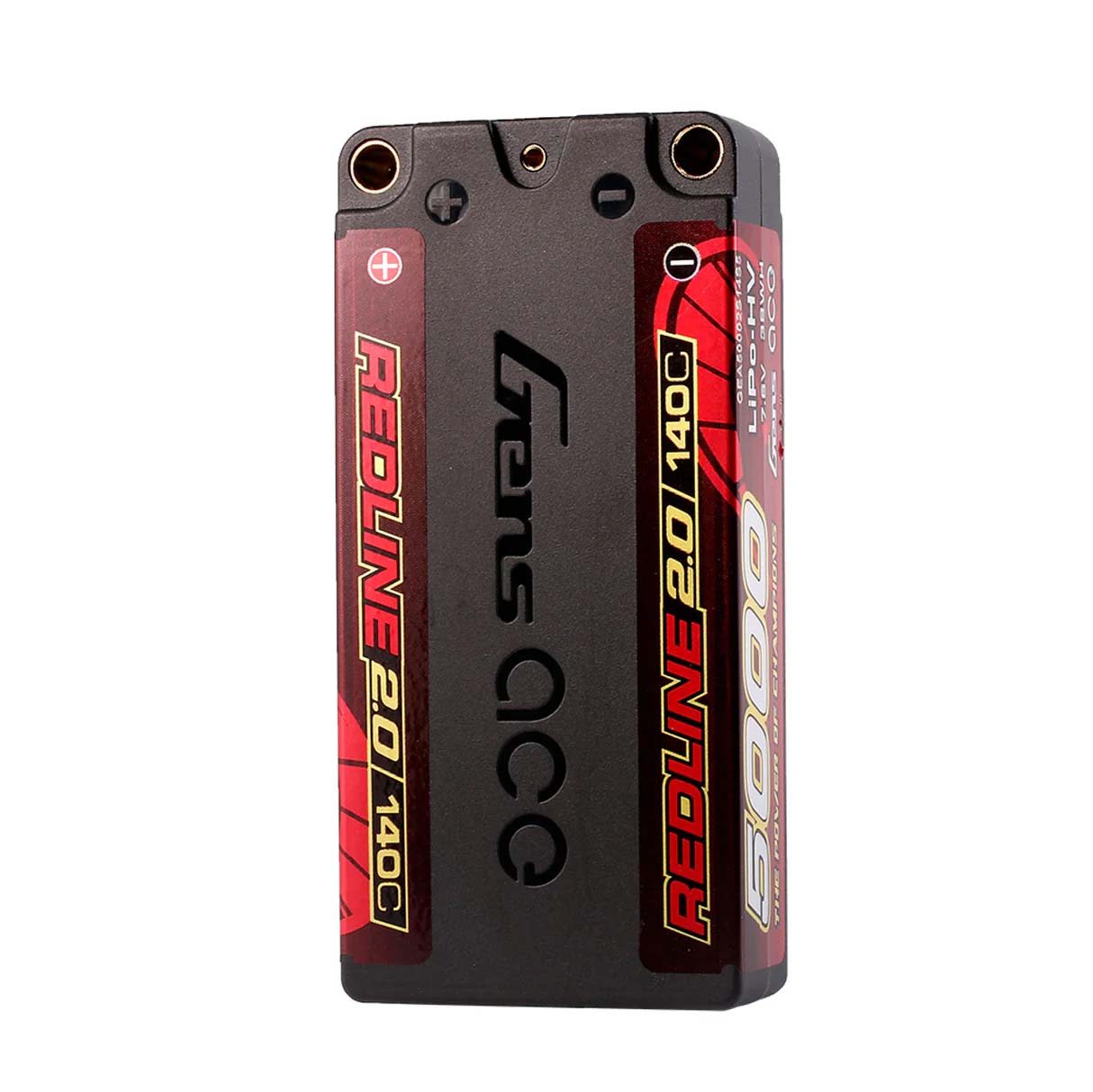 GENS ACE GEA50002S14S5 - GensAce Redline 2.0 Shorty 2S HV 7.6V-140C-5000 97x47x20mm 179g