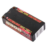 GENS ACE GEA53002S14D5 - GensAce Redline 2.0 Shorty 2S HV 7.6V-140C-5300 96x47x22.5mm 199g