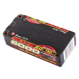 GENS ACE GEA60002S14D5 - GensAce Redline 2.0 Shorty 2S HV 7.6V-140C-6000 96x47x25mm 220g
