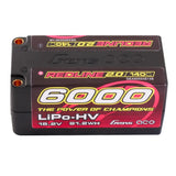 GENS ACE GEA60004S14S - GensAce Redline 2.0 Shorty 4S HV 15.2V-140C-6000 98x47x47mm 410g