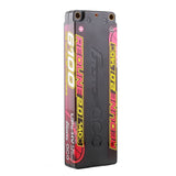 GENS ACE GEA61002S14D5 - GensAce Redline 2.0 Low Prof 2S HV 7.6V-140C-6100 139x47x18.5mm 226g