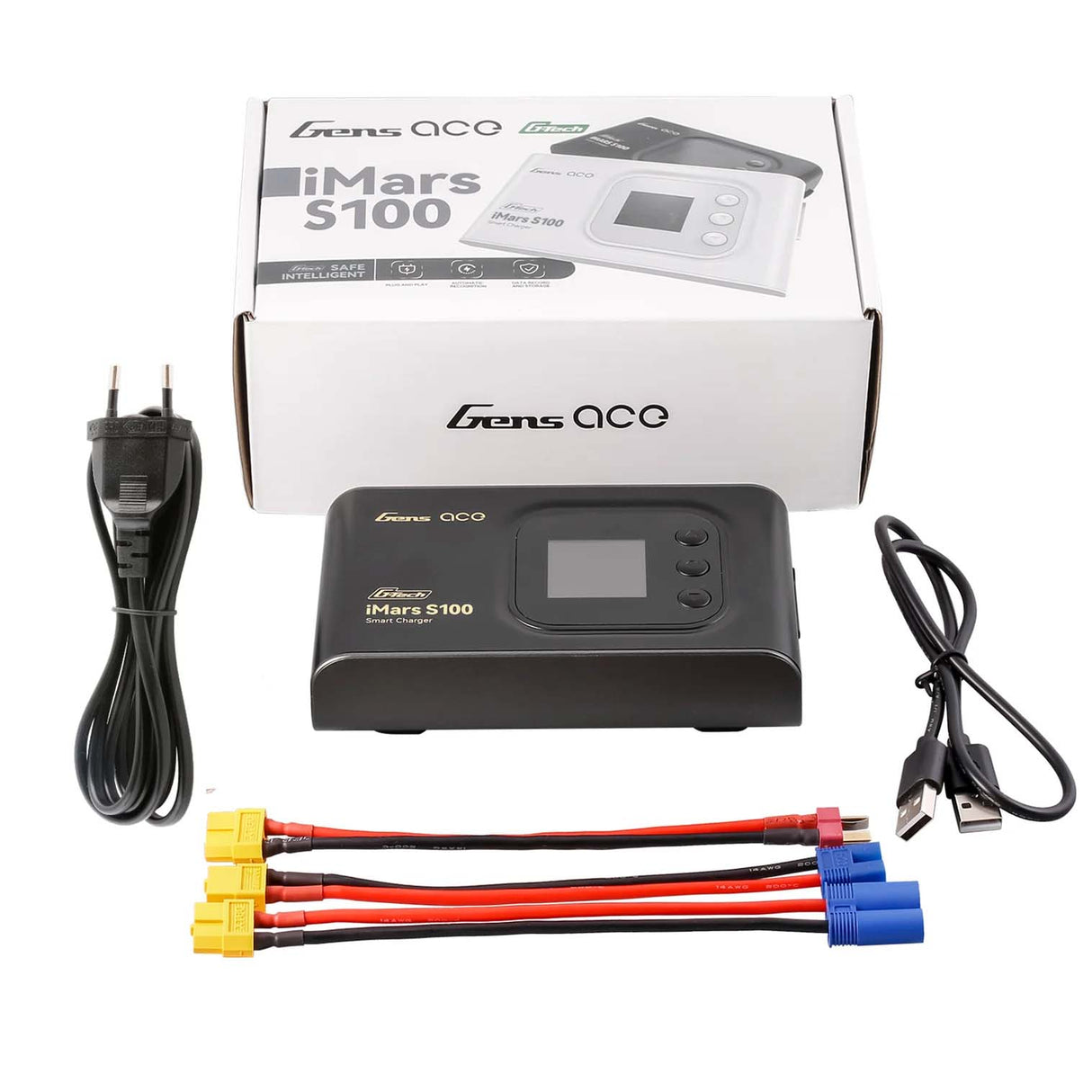 GENS ACE GEAS100-EB - GensAce Charger iMars S100 G-Tech 100W EU Black