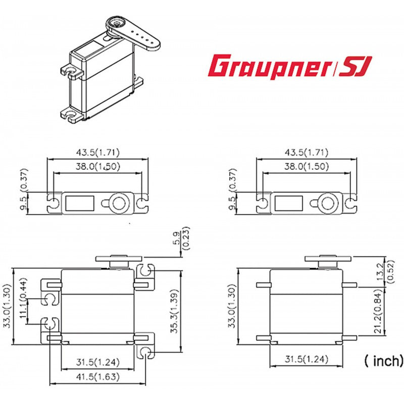 DES 448 BB MG Digital Servo