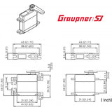DES 448 BB MG Digital Servo