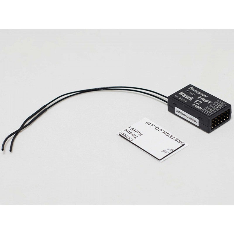 Hawk 12 HoTT - 2.4 GHz receiver