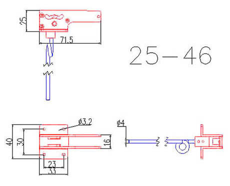 25 - 46 Tricycle Electric Retracts