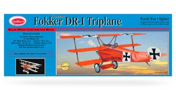 Guillows 204 - Fokker Triplane Laser-Cut Guillow