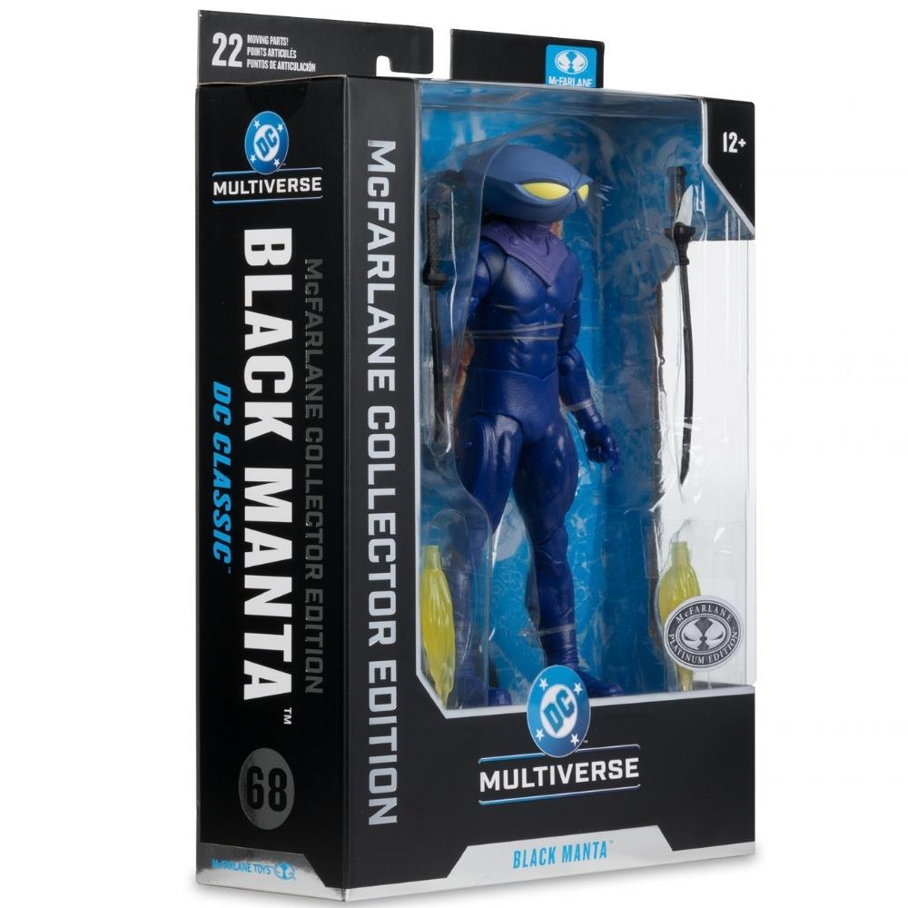 DC Multiverse Black Manta (DC Classic) 7in Deluxe Action Figure McFarlane Collector Edition #68(CHASE)
