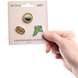 Weta Workshop The Lord of the Rings Trilogy Pin Set - A Ringbearer's Journey