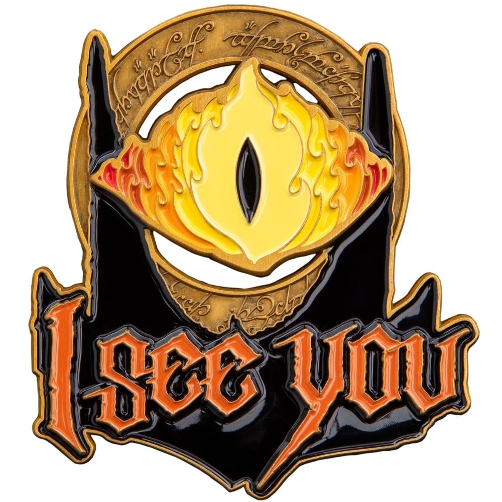 Weta Workshop The Lord of the Rings Trilogy Fridge Magnet (Enamel) - Eye of Sauron