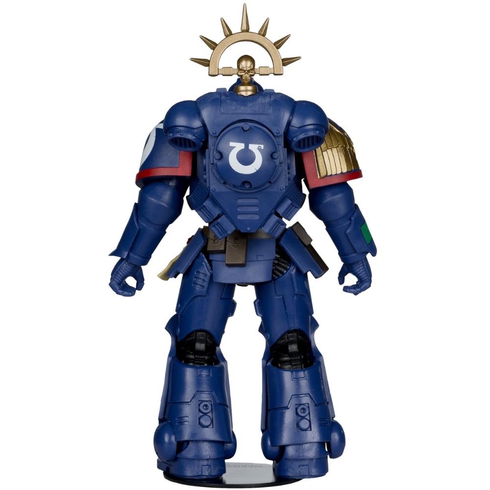 Warhammer 40,000 Total War 3rd Company Lieutenant (Ultramarines) 7in Action Figure McFarlane Toys
