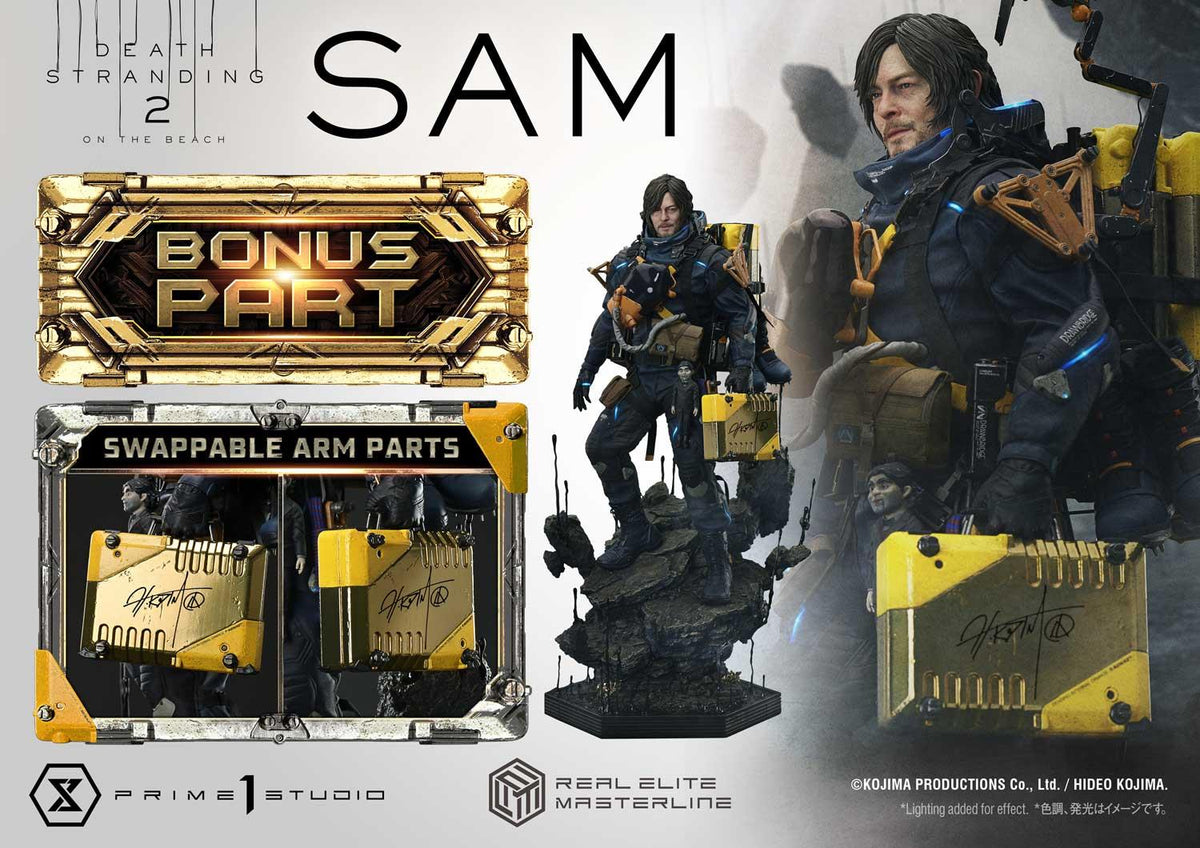 Prime 1 Studio  Real Elite Masterline DEATH STRANDING 2: ON THE BEACH Sam Deluxe Bonus Version