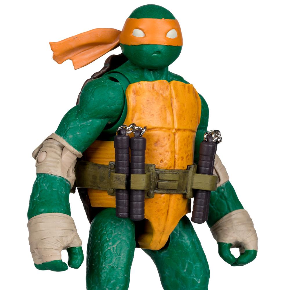 Teenage Mutant Ninja Turtles (P. Punchers) Michelangelo 5in Action Figure with Comic McFarlane Toys