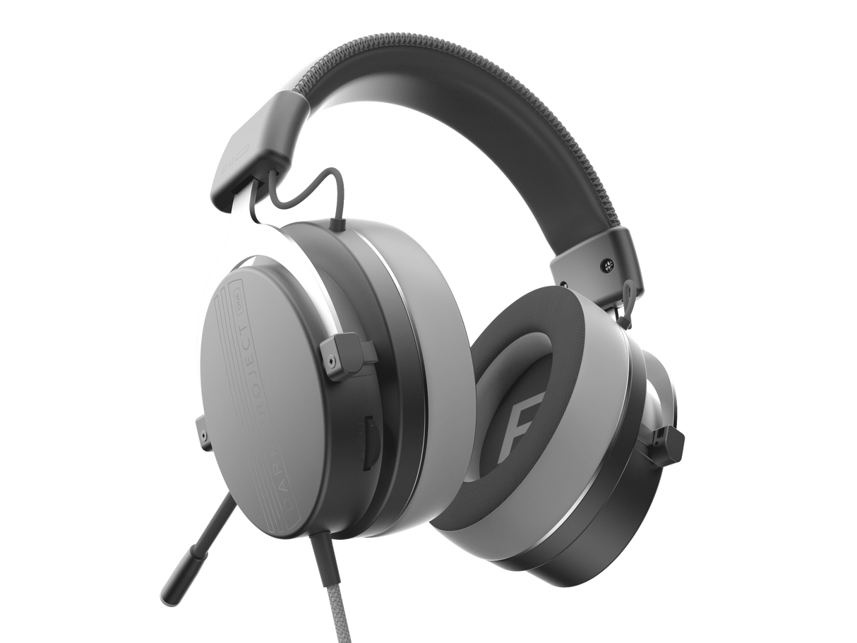 Dark Project One VEXO Wired Headset, Grey