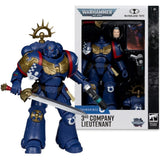 Warhammer 40,000 Total War 3rd Company Lieutenant (Ultramarines) 7in Action Figure McFarlane Toys