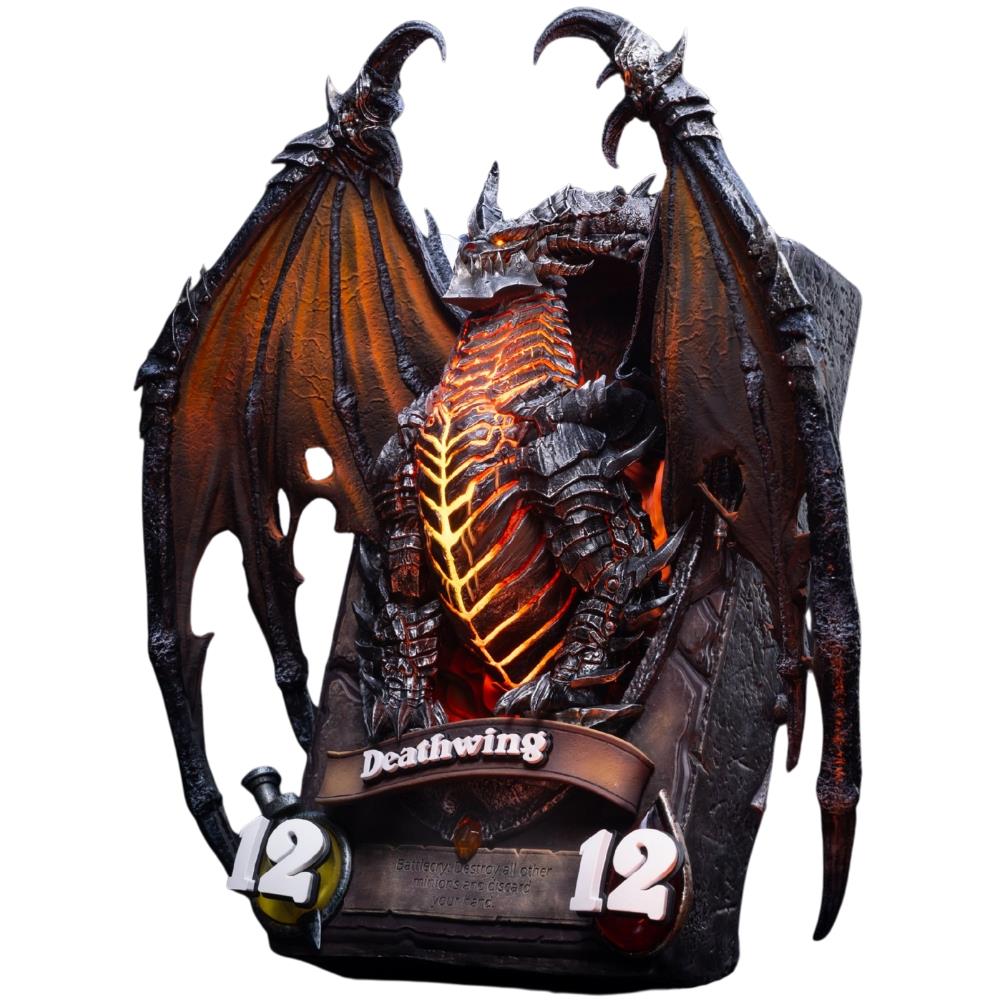 Blizzard Hearthstone  Deathwing Art Statue Frame