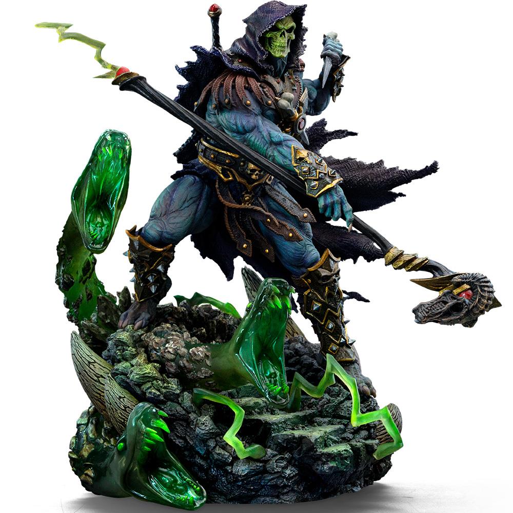 Iron Studios Masters Of The Univers - Skeletor Unleashed Deluxe Art Scale 1/10 Statue