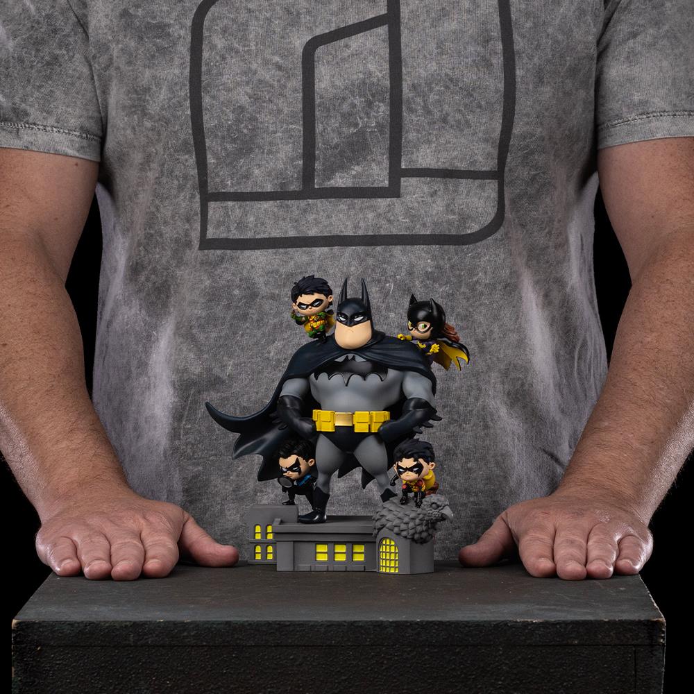 Iron Studios DC Comics - Batman Family Animated Icons Deluxe