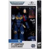 Warhammer 40,000 Total War 3rd Company Lieutenant (Ultramarines) 7in Action Figure McFarlane Toys