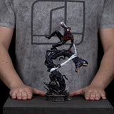 Iron Studios Spider-Man Vs Villains - Miles Morales Diorama Art Scale 1/10