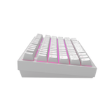 Dark Project ALU Terra Nostra White - Wired Gaming Keyboard (ANSI)